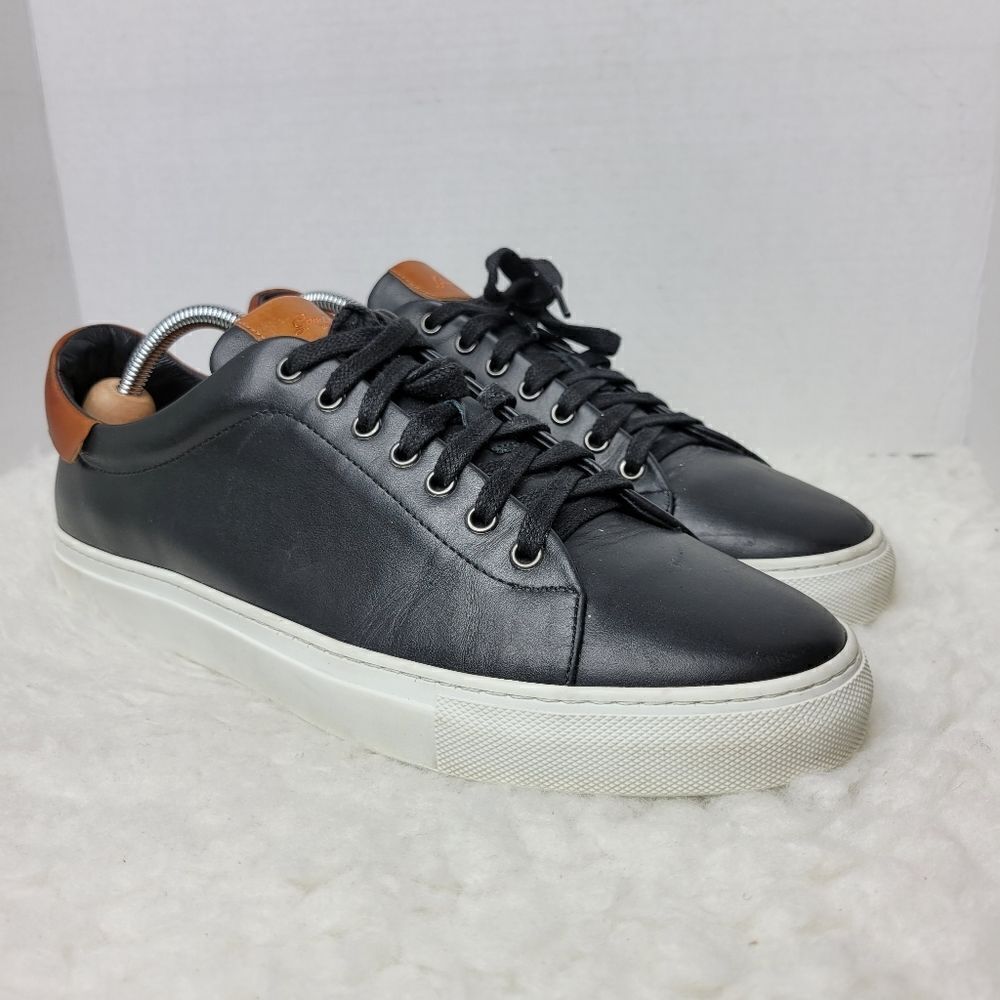 Good Man Brand Shoes Men's Size 11 Black Leather Lace Up Sneaker